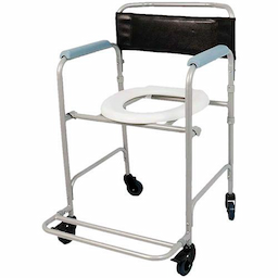 Cadeira Para Higiene D30 Aço Até 90Kg Dellamed
