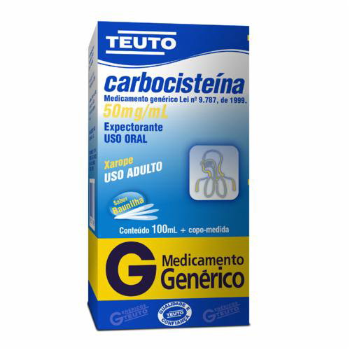 Imagem do produto Carbocisteína - Adulto 100Ml Teuto Genérico