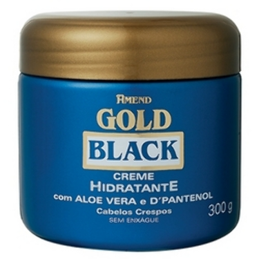 Imagem do produto Creme - Capilar Amend Gold Black Hidratante 300G