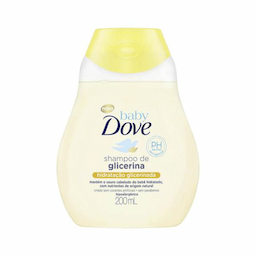 Shampoo Dove Baby Hidratação Glicerinada 200Ml