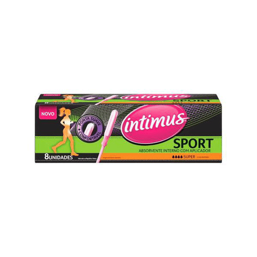 Imagem do produto Absorvente Interno Intimus Sport Super 8 Unidades