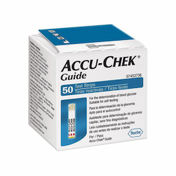 Tiras Reagentes Para Medição De Glicose - Accu-Chek Guide 50 Unidades