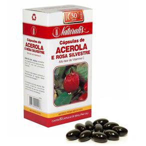 Imagem do produto Acerola - E Rosa Silvestre 500Mg Com 80 Comprimidos Naturalis