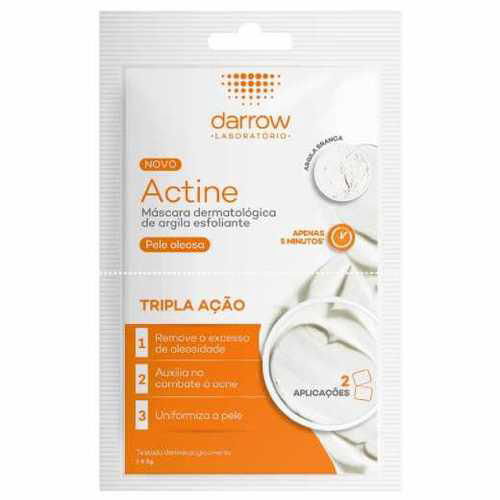 Imagem do produto Actine Mascara De Argila Esfoliante Com 2 Unidades De 5G