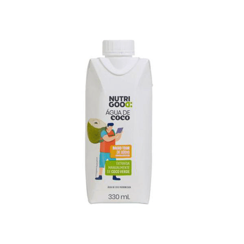 Imagem do produto Água De Coco Natural Nutrigood 330Ml