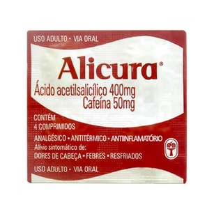 Imagem do produto Alicura - Com 4 Comprimidos Adulto