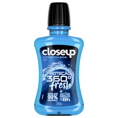 Imagem do produto Antisséptico Bucal Closeup Ice Proteção 360 Fresh 250Ml