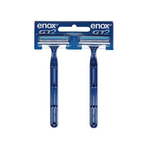 Imagem do produto Aparelho De Barbear Enox Gt2 Descartável 2 Unidades