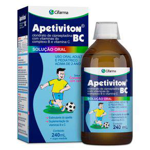 Imagem do produto Apetiviton Bc Solução Oral 240Ml