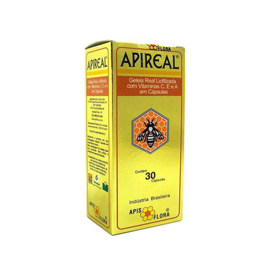 Imagem do produto Apireal - Geléia Real Liofilizada C 30 Cápsulas