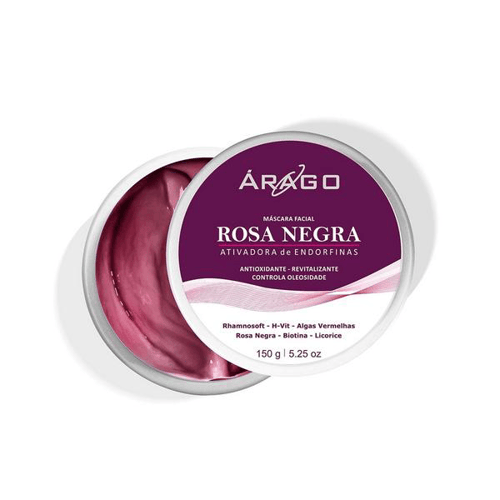 Imagem do produto Árago Máscara Facial Rosa Negra 150G