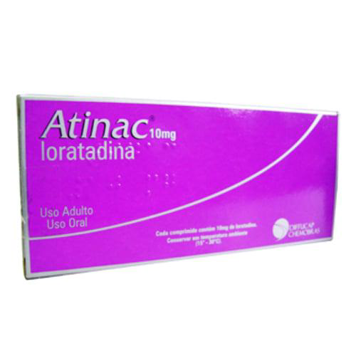 Imagem do produto Atinac - 10Mg 12 Comprimidos