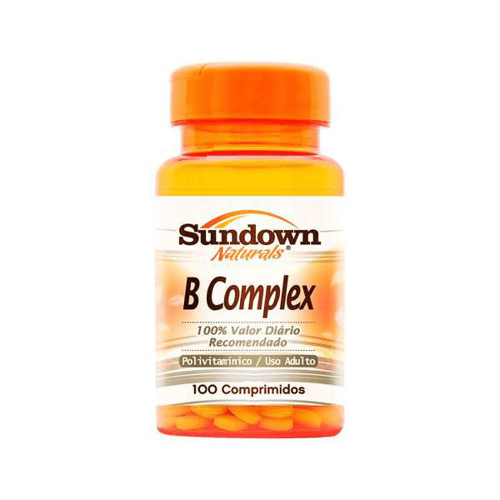 Imagem do produto B Complex - Com 100 Comprimidos - Sundown Vitamina