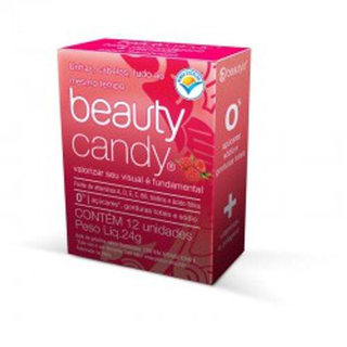 Bala - Beauty Candy Framboesa Fortalecer Dose Diária 24G