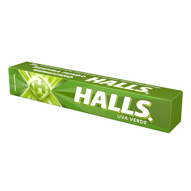 Halls Drops Uva Verde 28Gr