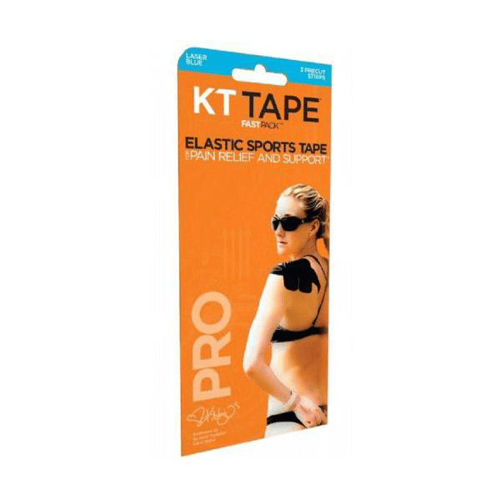 Imagem do produto Bandagem Kt Tape Pro Com 3 Tiras Pre Cortadas Azul