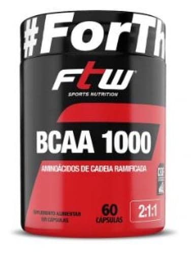 Imagem do produto Bcaa 1000 FTW 60 Cápsulas