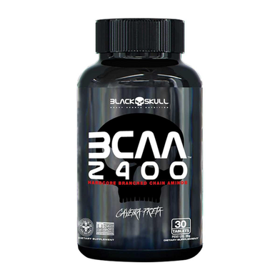 Imagem do produto Bcaa 2400 Aminoácidos 30 Tablets Black Skull