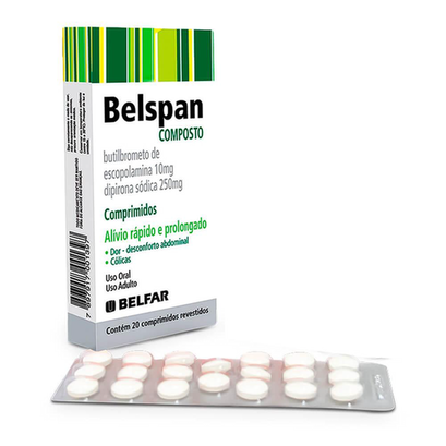 Imagem do produto Belspan - Composto 20 Comprimidos