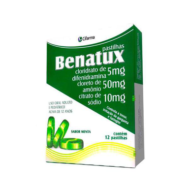 Imagem do produto Benatux - Menta 12 Pastilhas