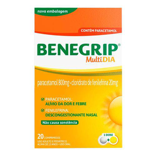 Imagem do produto Benegrip Multi Dia 12 Comprimidos