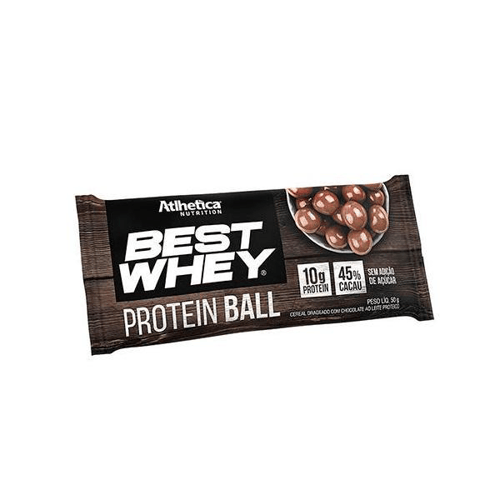 Imagem do produto Best Whey Protein Ball 50G Atlhetica Nutrition Best Whey Protein Ball 50G Chocolate Ao Leite Atlhetica Nutrition
