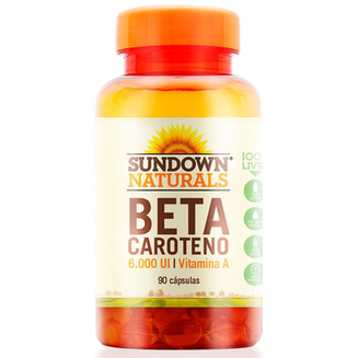 Imagem do produto Beta - Caroteno 6000Ui Com 60 Cápsulas - Sundown Vitaminas