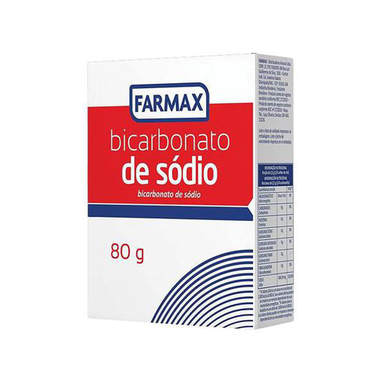 Imagem do produto Bicarbonato De Sódio 80G Farmax
