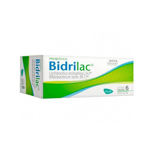 Imagem do produto Bidrilac - Alimento Probiótico C 6 Sachês De 1G
