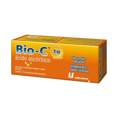 Imagem do produto Bio C - 1G 10 Comprimidos Efervescente