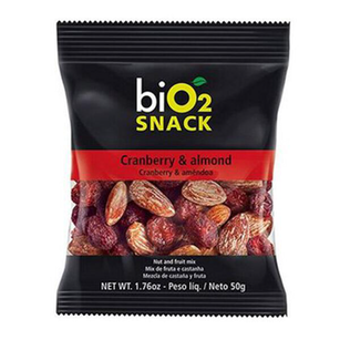 Imagem do produto Bio2 Bio2 Snack Cranberry E Amêndoa 50G Bio2
