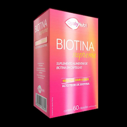 Biotina Supreme Qualy Nutri 400Mg C/60 Cápsulas