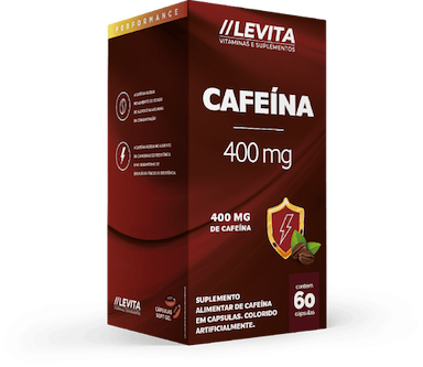 Cafeína 400Mg C/ 60 Capsulas | Levita Vitaminas