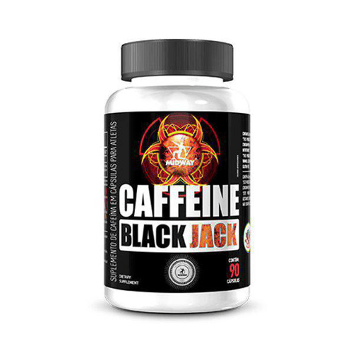 Imagem do produto Caffeine - Black Jack - Contém 90 Cápsulas. Midway Labs Usa