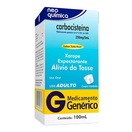 Imagem do produto Carbocisteína - Adulto 100Ml N Brainfarma Genérico