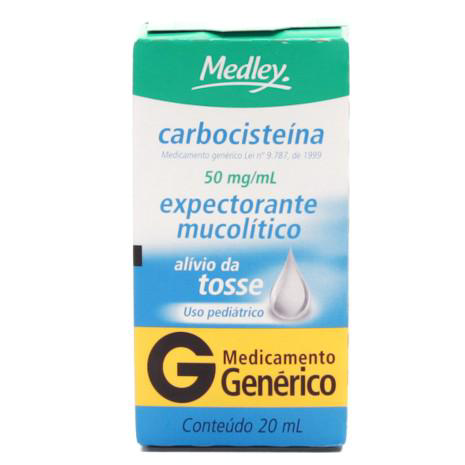 Imagem do produto Carbocisteína - Gotas 20Ml Medley Genérico
