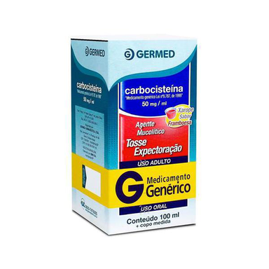 Imagem do produto Carbocisteína - Xarope Adulto G 100 Ml Germed Genérico