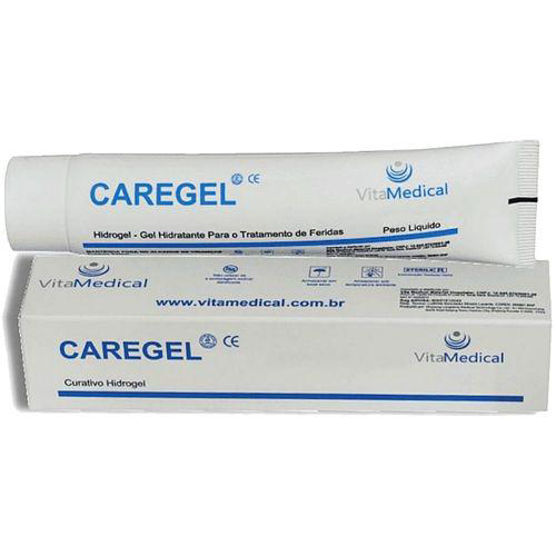 Imagem do produto Caregel Curativo Hidrogel Amorfo Tubo Estéril 30G