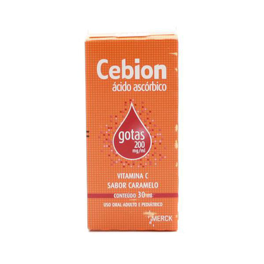 Imagem do produto Cebion - Gotas Sabor Caramelo 200Mg 30Ml