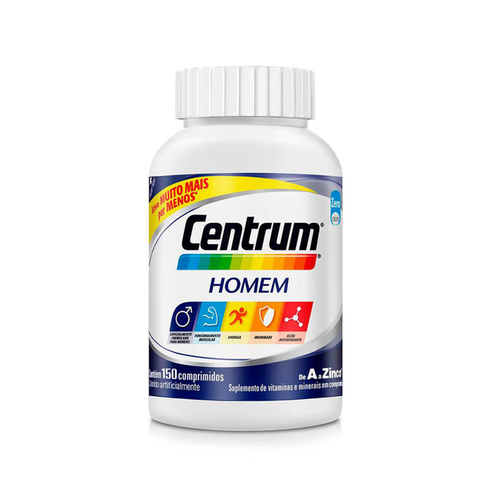 Imagem do produto Centrum Complexo Vitamínico Para Homens 150 Comprimidos