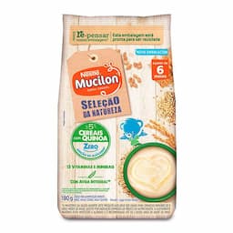 Cereal Infantil Mucilon 5 Cereais Com Quinoa 180G