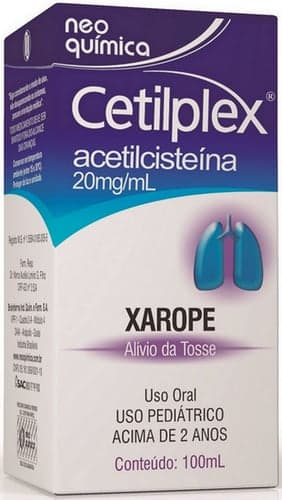 Imagem do produto Cetilplex - Xarope Adulto Pediatriaco 100 Ml