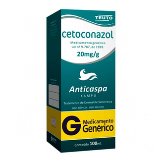Imagem do produto Cetoconazol - Sh 100Ml Teuto Genérico