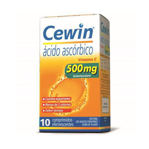 Imagem do produto Cewin - 500Mg Efervescente Laranja 30 Comprimidos