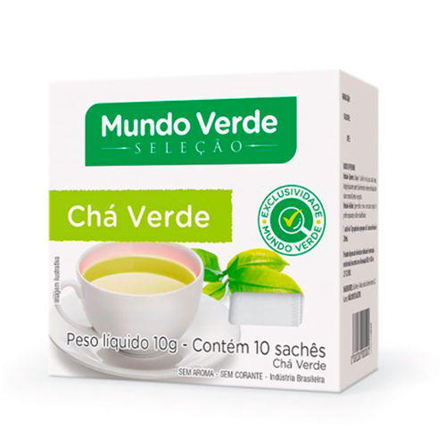 Imagem do produto Chá Verde Mundo Seleção 10G Com 10 Sachês