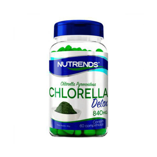 Imagem do produto Chlorella Nutrends 840Mg Com 60 Comprimidos