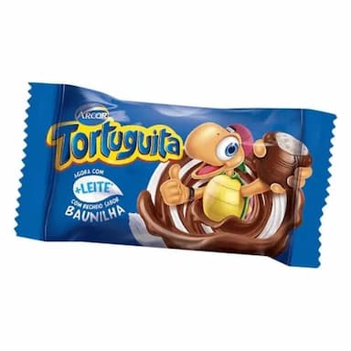 Chocolate Arcor Tortuguita Recheio Baunilha 15,5G
