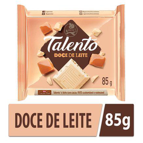 Imagem do produto Chocolate Branco Garoto Talento Doce De Leite Com 90G
