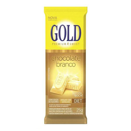 Imagem do produto Chocolate - Gold Diet Branco 25G