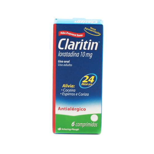 Claritin 10Mg 6 Comprimidos